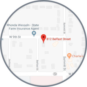 Map S Belfast Journey Orthodontics Sioux Falls and Yankton, SD