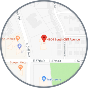 Map Cliff Ave Journey Orthodontics Sioux Falls and Yankton, SD